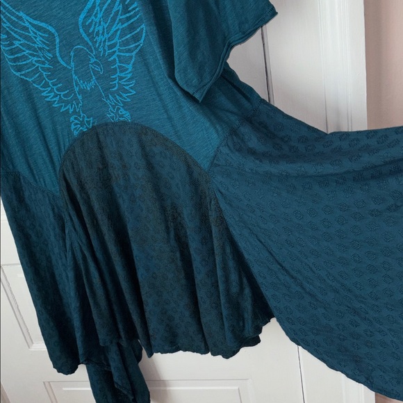 FREE PEOPLE INTIMATELY JERRY LOUNGE T-SHIRT DRESS - Picture 4 of 9